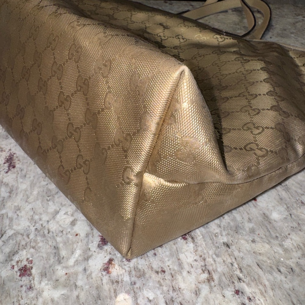 PRICE DROP!!! GUCCI GOLD IMPRIME GG Monogram - Picture 10 of 14